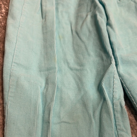 La Jenns  lightweight cord in aqua blue with Ruffle Hem 4 - Picture 2 of 4